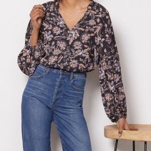 Evereve Reese Floral Blouse